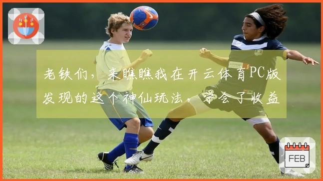 老铁们，来瞧瞧我在开云体育PC版发现的这个神仙玩法，学会了收益直接起飞！